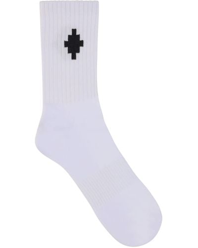 Marcelo Burlon Short Socks - White