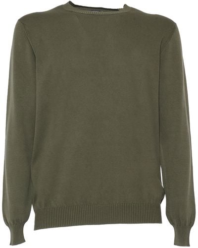 Fedeli Giza Light Frosted Jumper - Green