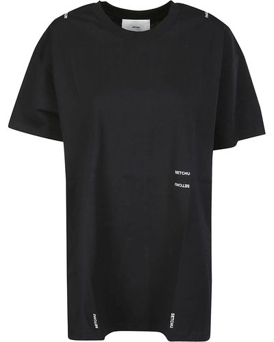 Setchu Origami T-Shirt - Black