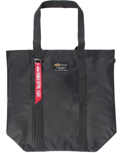 Alpha Industries Shopper Logo Bag - Black
