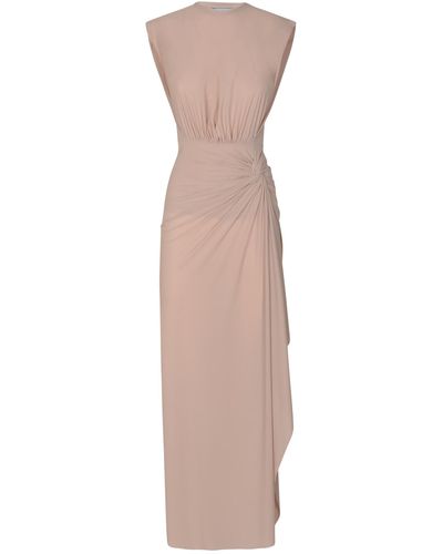 Amazuìn Sleeveless Wrap Long Dress - Multicolour