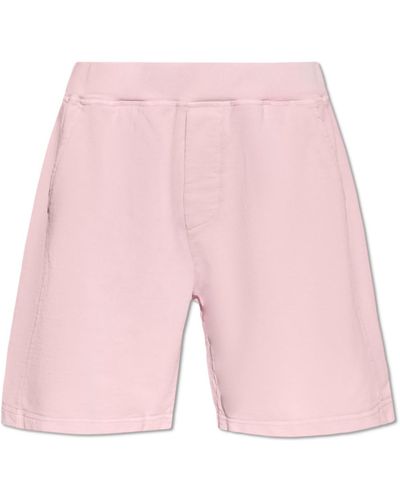 DSquared² Shorts With Logo - Pink