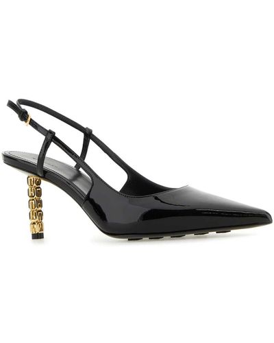 Givenchy Leather G-Cube Court Shoes - Black