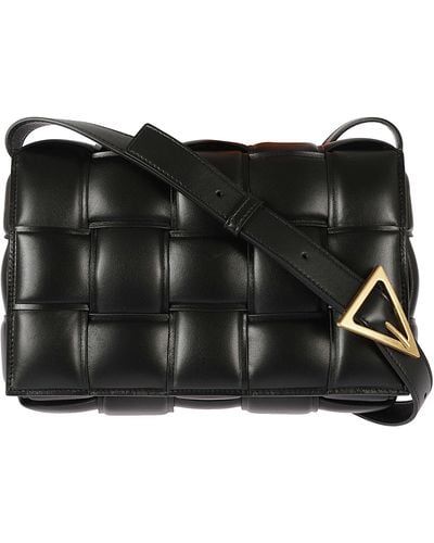 Bottega Veneta Padded Cassette Shoulder Bag - Black