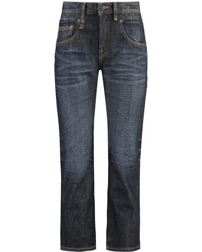 R13 5-pocket Straight-leg Jeans - Blue