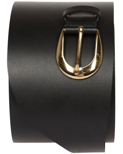 FEDERICA TOSI Thick Wrapped Belt - Black