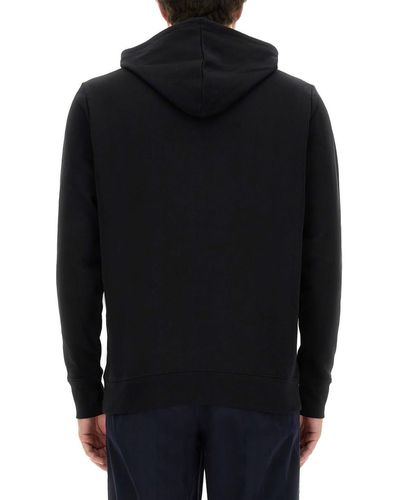 PS by Paul Smith Sweatshirt With Logo Patch - Blue