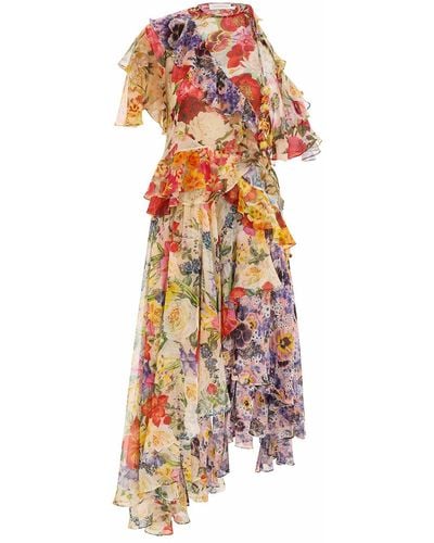 Zimmermann Wonderland Floral-print Dress - Multicolor
