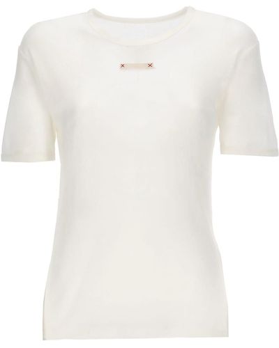 Maison Margiela T-shirts And Polos White