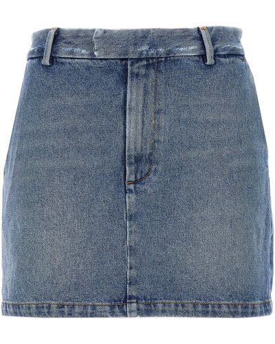 ARMARIUM Lula Mini Skirt - Blue