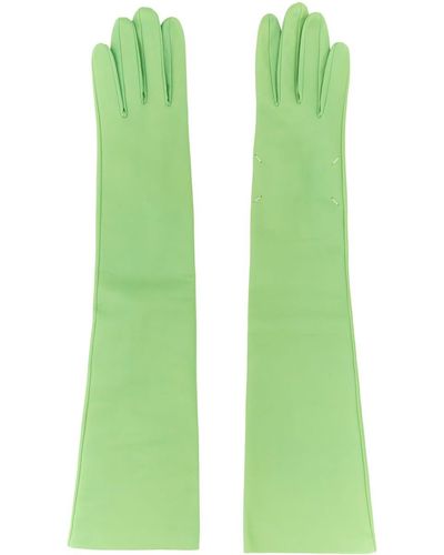 Maison Margiela Four Stitches Gloves - Green