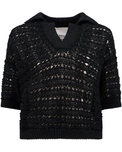 Erika Cavallini Semi Couture Sweater - Black
