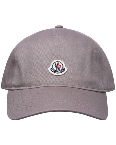 Moncler Cotton Hat - Gray