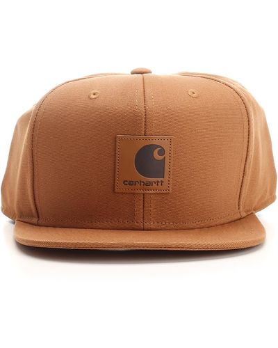 Carhartt Tobacco Cap With Logo - Brown
