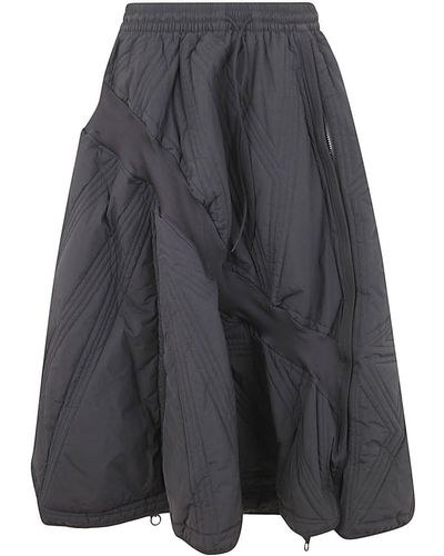 Y-3 Quilted Skirt Clothing - Grey