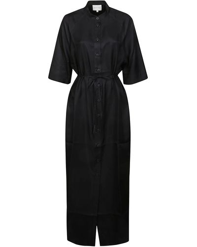 Loulou Studio Durion Long Dress - Black