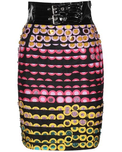 Moschino Pencil Skirt - Black