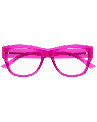 Balenciaga Bb0309o 004 Glasses - Pink