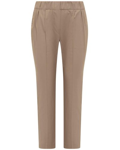 Brunello Cucinelli Tailored Jogger Pants - Natural