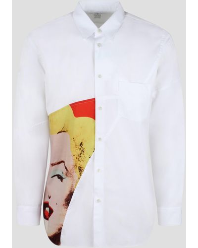 Comme des Garçons Andy Warhol Shirt - White