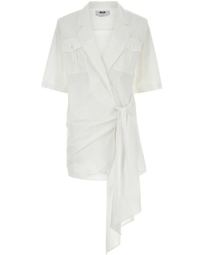 MSGM Dress - White