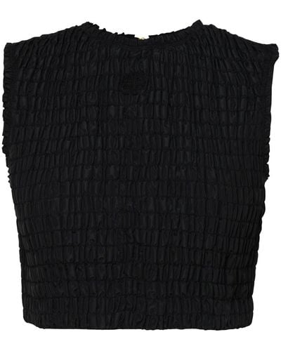 Patou Recycled Fault Top - Black