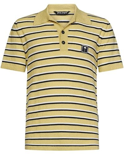 Palm Angels Polo Shirt - Yellow