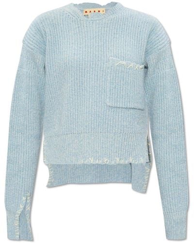 Marni Wool Sweater - Blue
