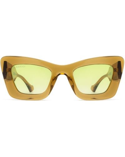 Gucci Gg1552S Sunglasses - Metallic