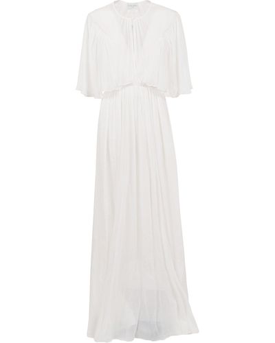 Forte Forte Il Voile Incantato Long Dress - White
