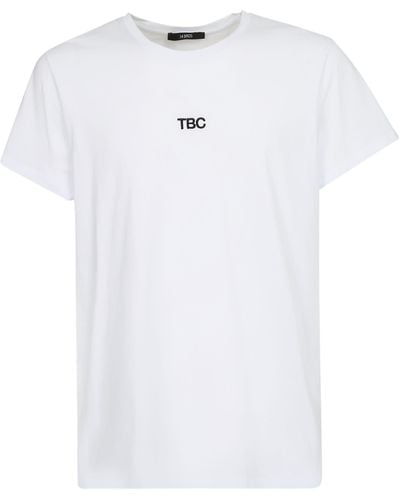 14 Bros Logo-Print T-Shirt - White
