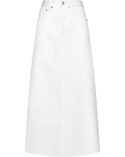 MM6 by Maison Martin Margiela Skirts - White