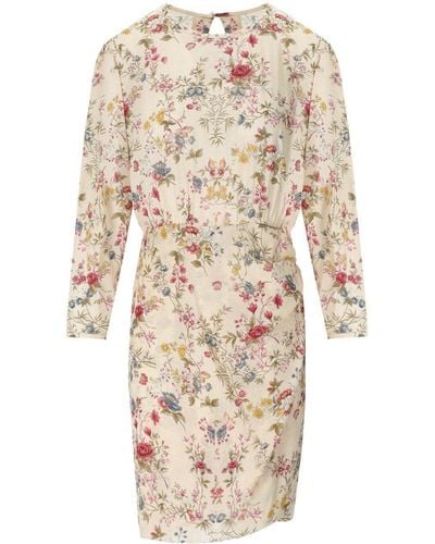 Weekend by Maxmara Zuppa Ivory Floral Dress - Natural