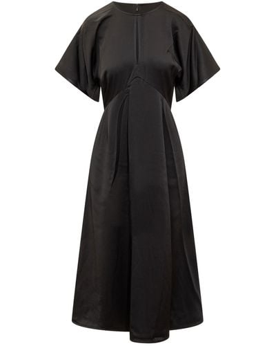 Michael Kors Michael Flutter Dress - Black