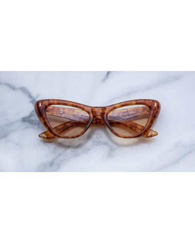 Designer Round Jacques Marie Mage Sunglasses For Women 5A My Momogran L  Z1526W With Acetate 100% UVA/UVB, Glasses Bag Box, And Discount Fendave Z  1523E From Fendave, $47.99