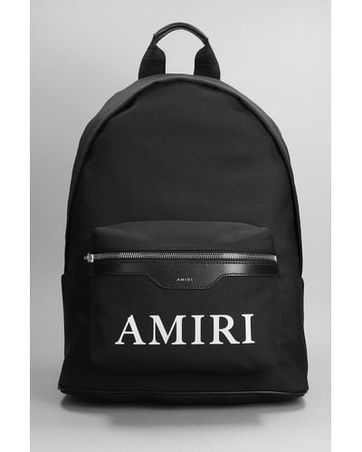 Amiri Backpack In Nylon - Black