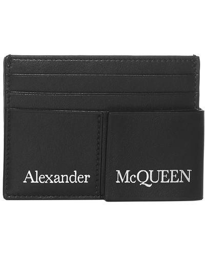 Alexander McQueen Wallets - Black