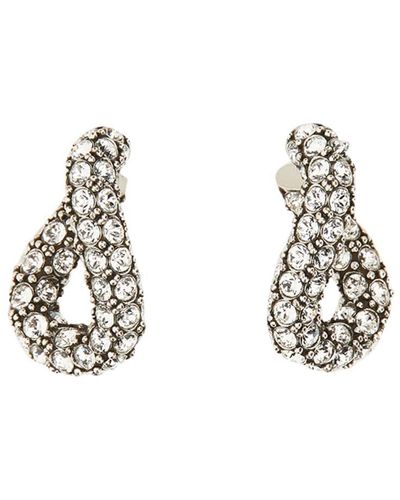 Isabel Marant Funky Ring Earrings - Metallic