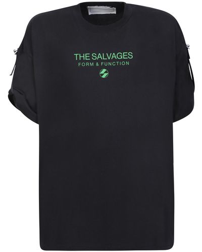 The Salvages From & Function D-Ring T-Shirt - Black