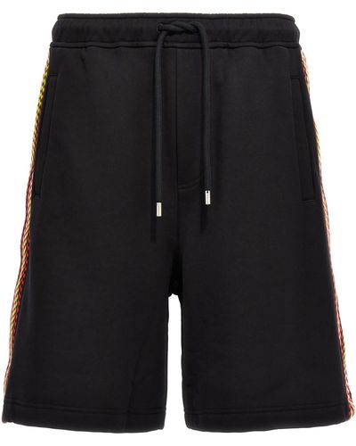 Lanvin Side Curb Bermuda, Short - Black