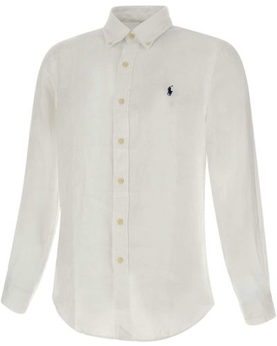 Polo Ralph Lauren Classics Linen Shirt - White