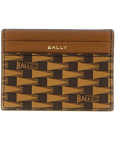 Bally Pennant Wallets, Card Holders - Brown