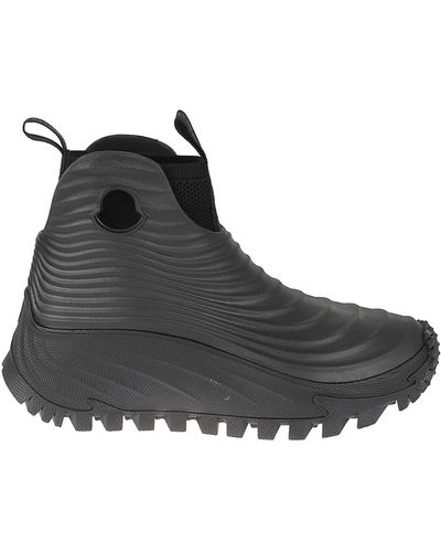 Moncler Aqua High Rain Boots - Black
