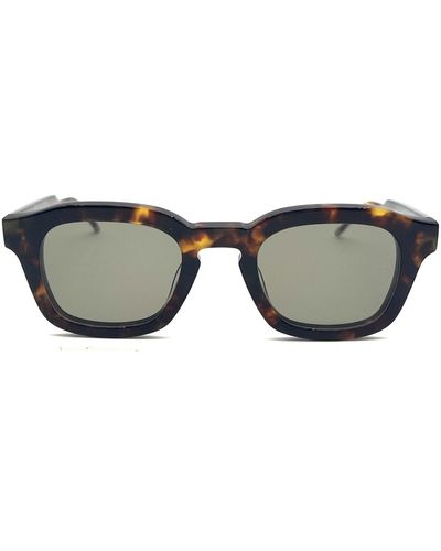 Thom Browne Square Frame Sunglasses - Brown