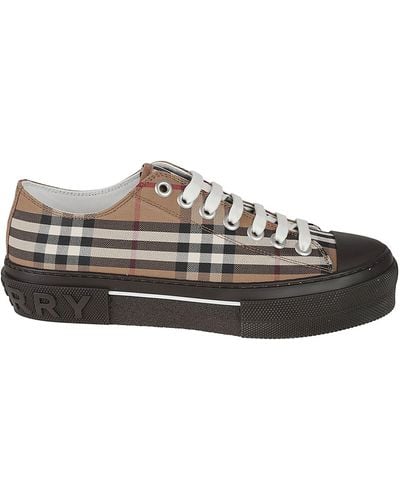 Burberry Vintage Check Canvas Trainer - Brown
