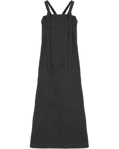 Y's Yohji Yamamoto Cotton Dress - Black