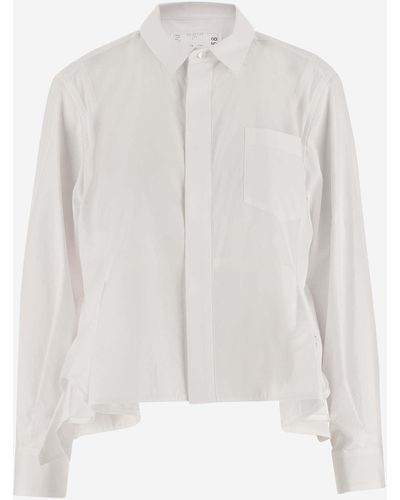 Sacai Cotton Shirt - White