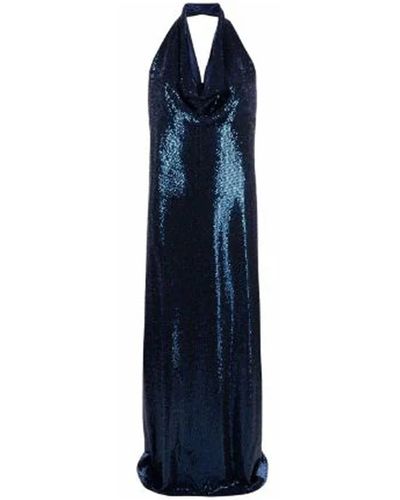 Blanca Vita Sequin-Embellished Long Dress - Blue