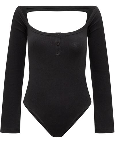 Courreges Bodysuit - Black