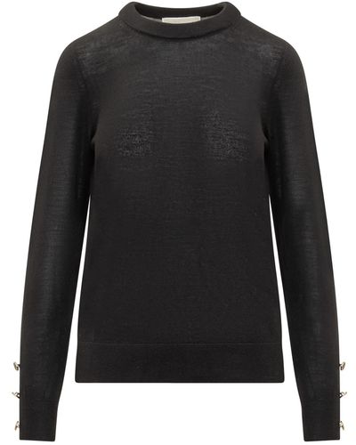 Michael kors sweaters black deals